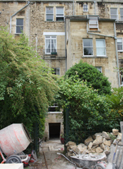 Townhouse Garden Before